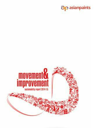 2014-15 Sustainability Report cover